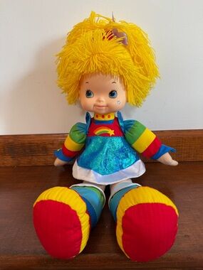 Colorful Rainbow Brite Plush Doll - 18 inches
